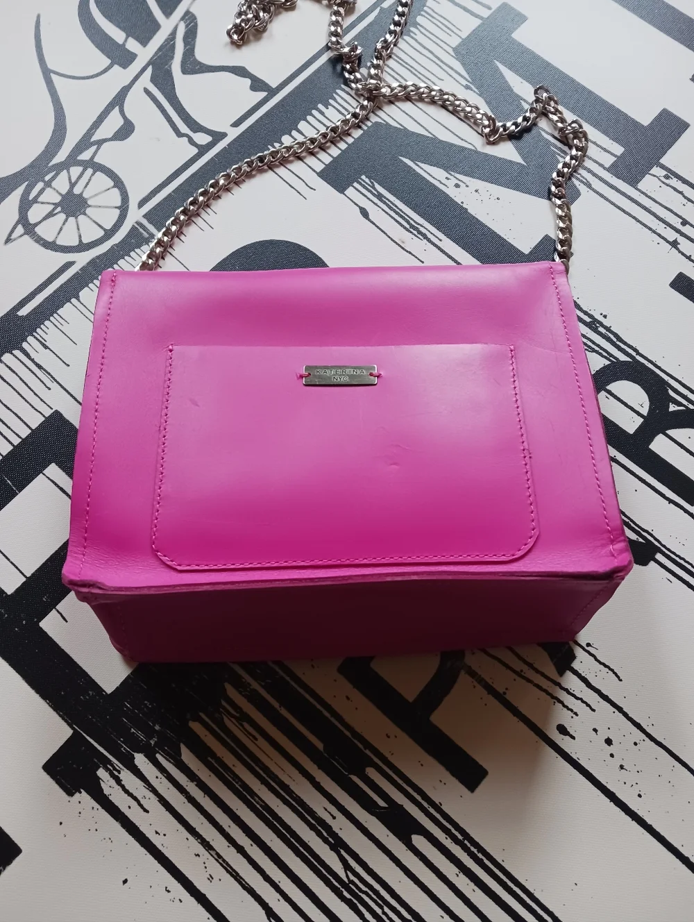 KATERINA NYC fuchsia Crossbody Bag